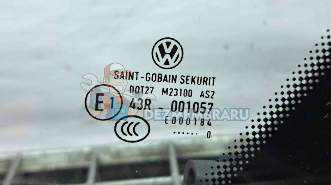 Geam usa stanga spate Volkswagen Golf 6 (5K1) [Fabr 2009-2013] OEM