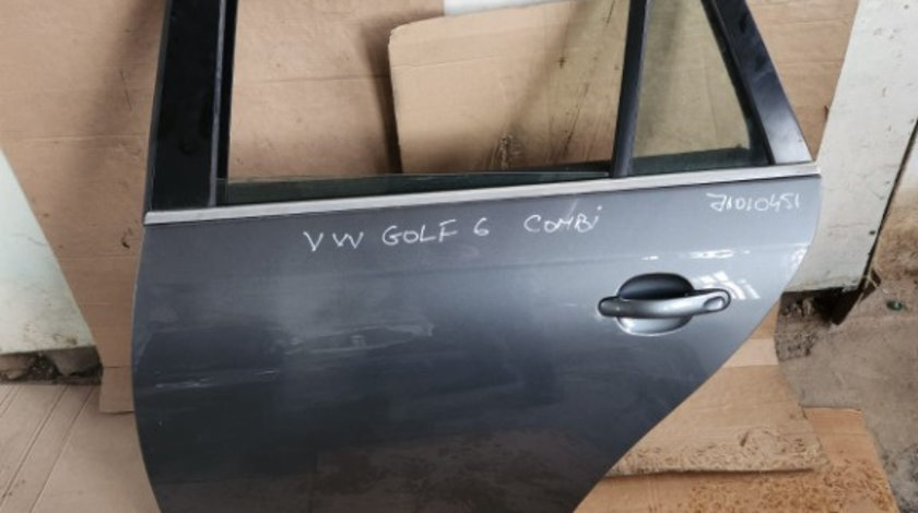 Geam usa stanga spate Volkswagen Golf 6 combi an de fabticatie 2011