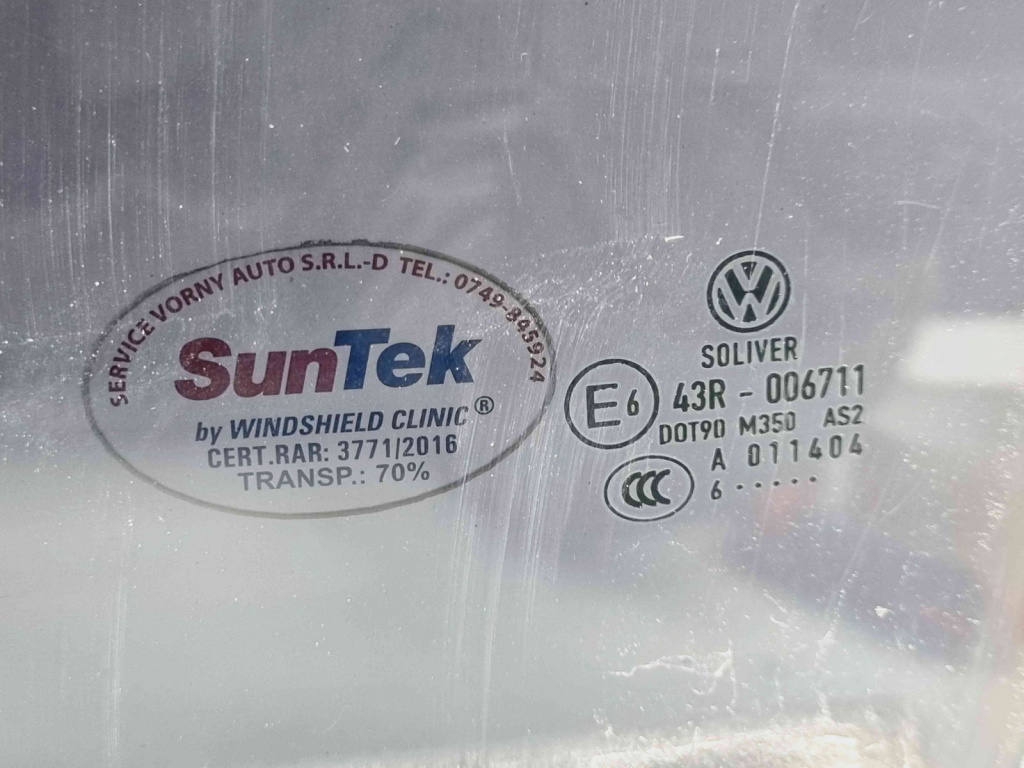 Geam usa stanga spate Volkswagen Passat B6 Variant (3C5) [Fabr 2005-2010] OEM