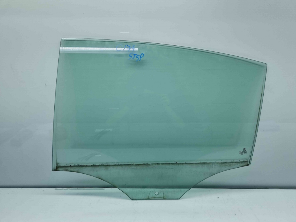 Geam usa stanga spate Volkswagen Passat B7 (362) [Fabr 2010-2014] OEM