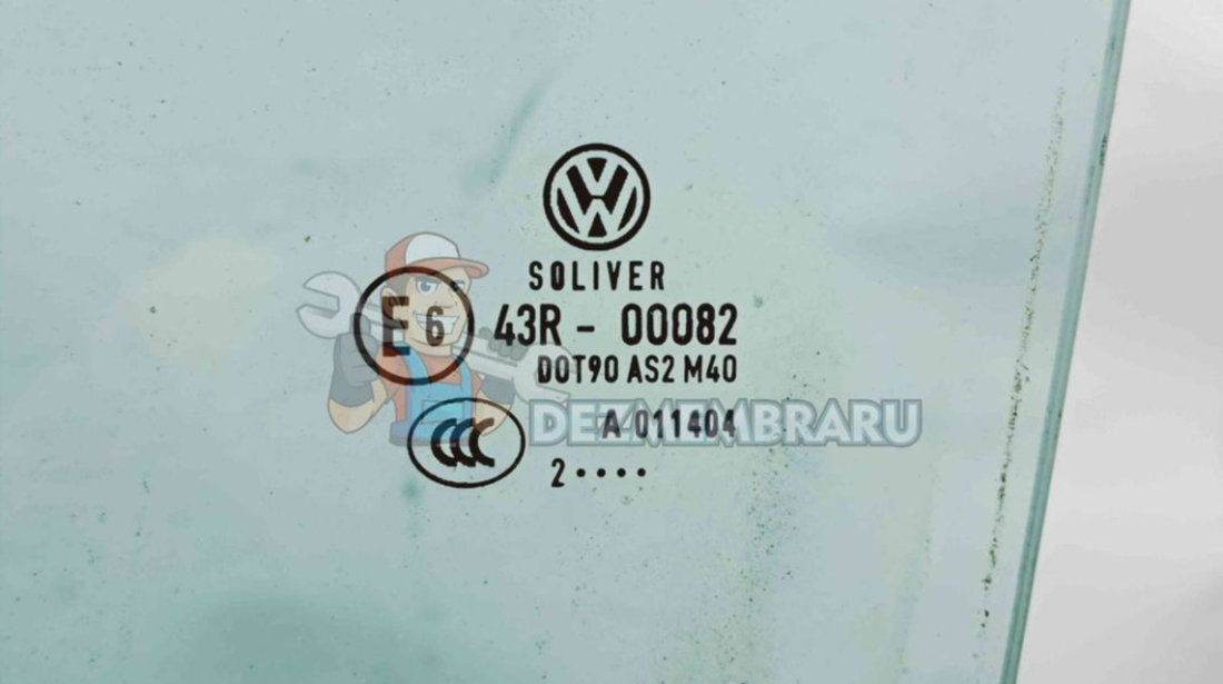 Geam usa stanga spate Volkswagen Passat B7 (365) Variant [Fabr 2010-2014] OEM