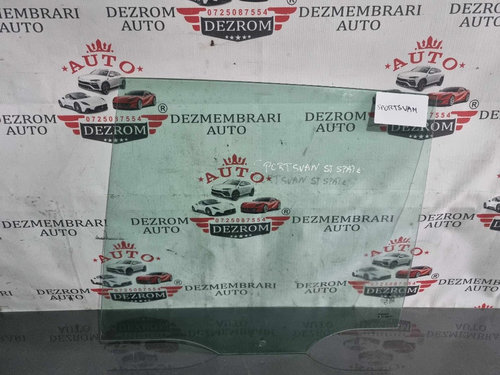 Geam usa stanga spate VW Sportsvan cod 510845025B