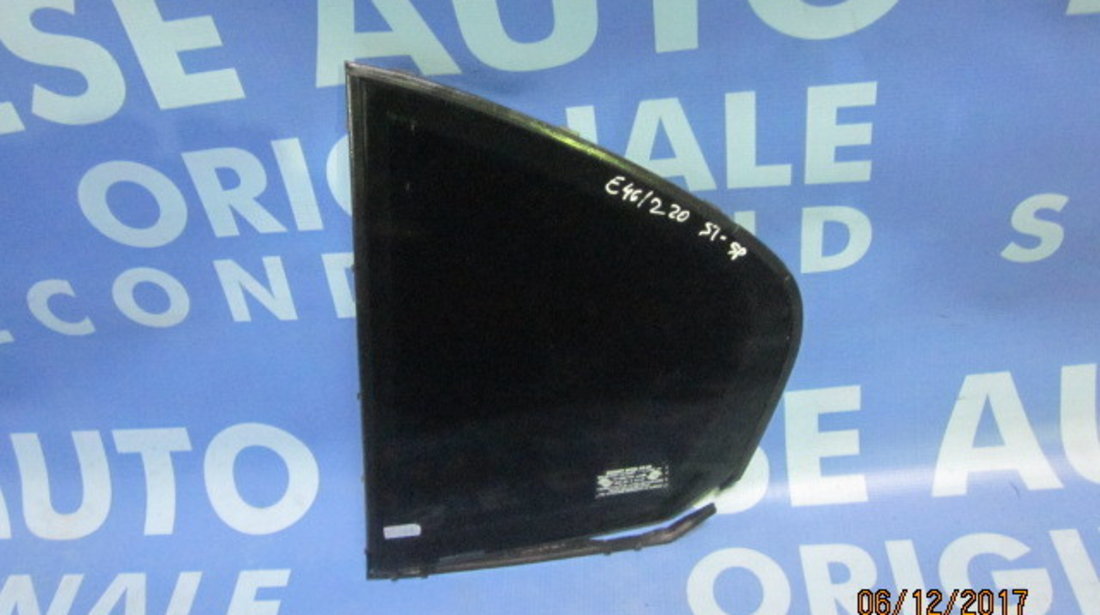 Geamuri portiere BMW E46;43R-000981(spate);sedan