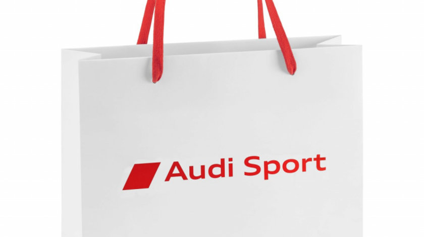 Geanta Cadou Hartie Oe Audi Sport Alb / Rosu 7281900201