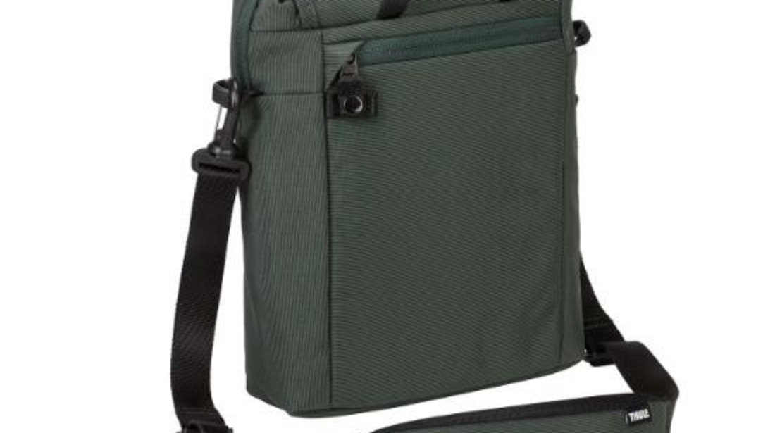 Geanta de umar cu compartiment tableta 10" Thule Paramount Crossbody Racing Green