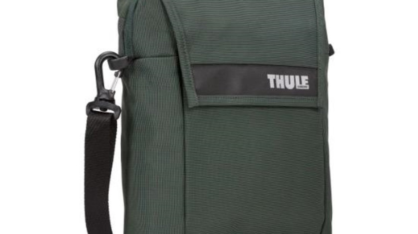 Geanta de umar cu compartiment tableta 10" Thule Paramount Crossbody Racing Green