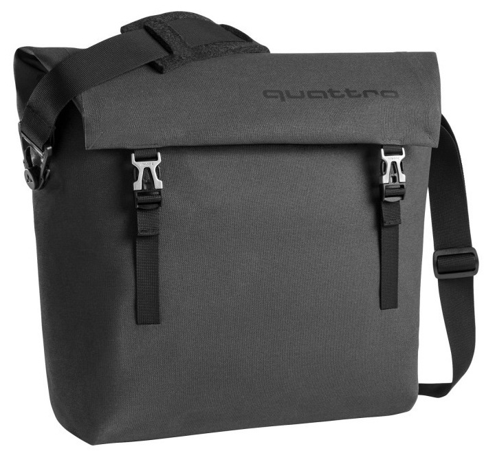 Geanta Oe Audi Quattro Gri Design Messenger 14 L 3151800600