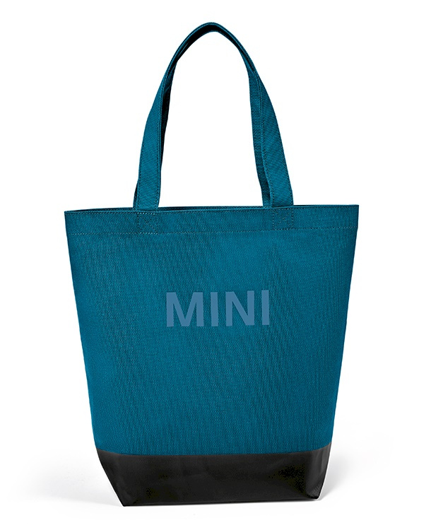 Geanta Oe Mini Shopper Color Block Albastru / Negru 80222460862