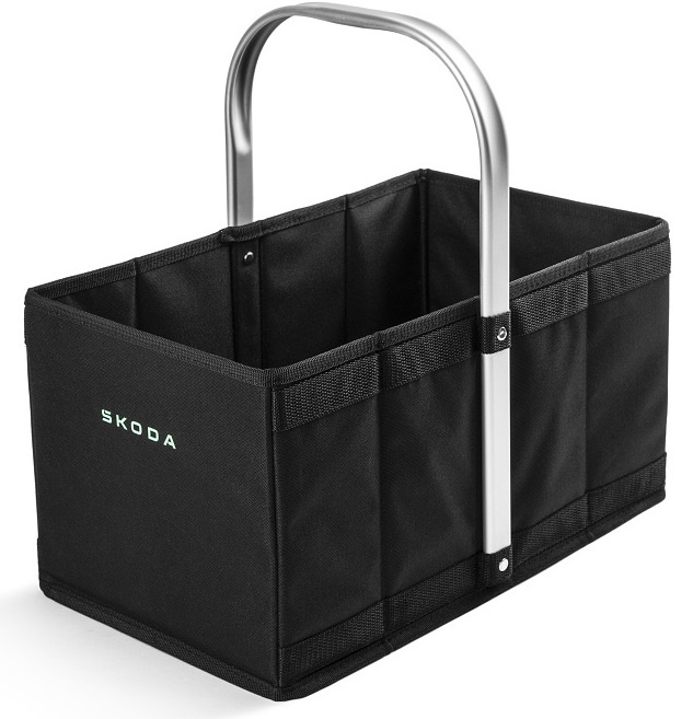 Geanta Organizatoare Pliabila Oe Skoda Negru 6U0087317D