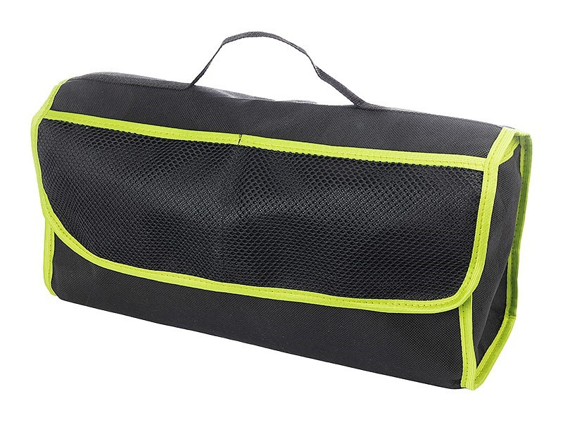 Geanta Organizator Portbagaj 47 x 17 x 30 cm Negru / Verde Carmotion 86164