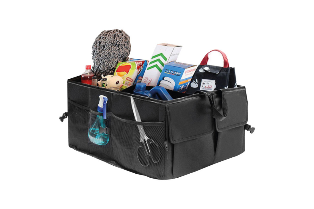 Geanta Organizator Portbagaj Auto Negru Amio 02596