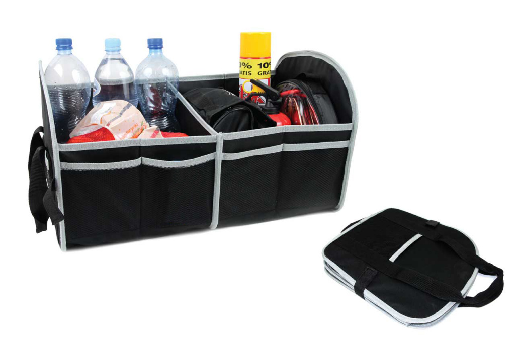 Geanta Organizator Portbagaj Cu Velco 54 x 31 x 30 cm Negru Amio 01118