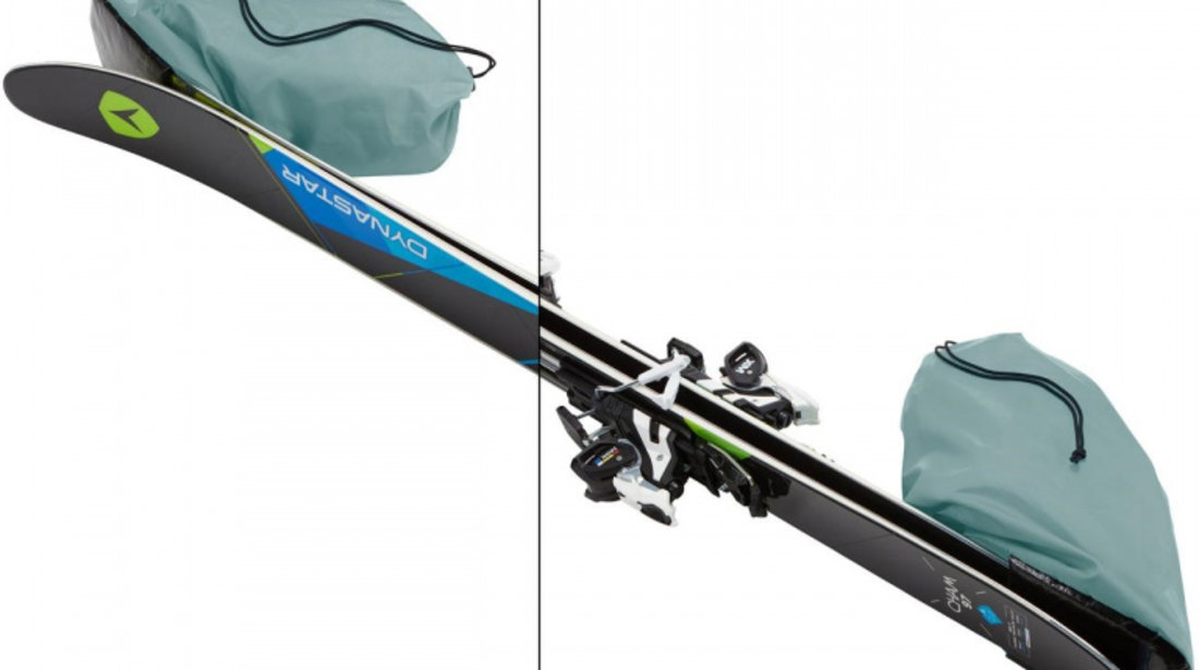 Geanta schi Thule RoundTrip Double Ski Roller 175cm Dark Spate