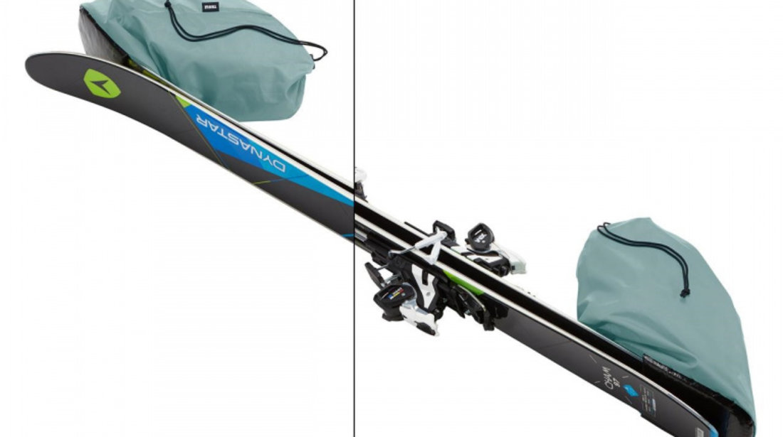 Geanta schi Thule RoundTrip Double Ski Roller 192cm Dark Spate