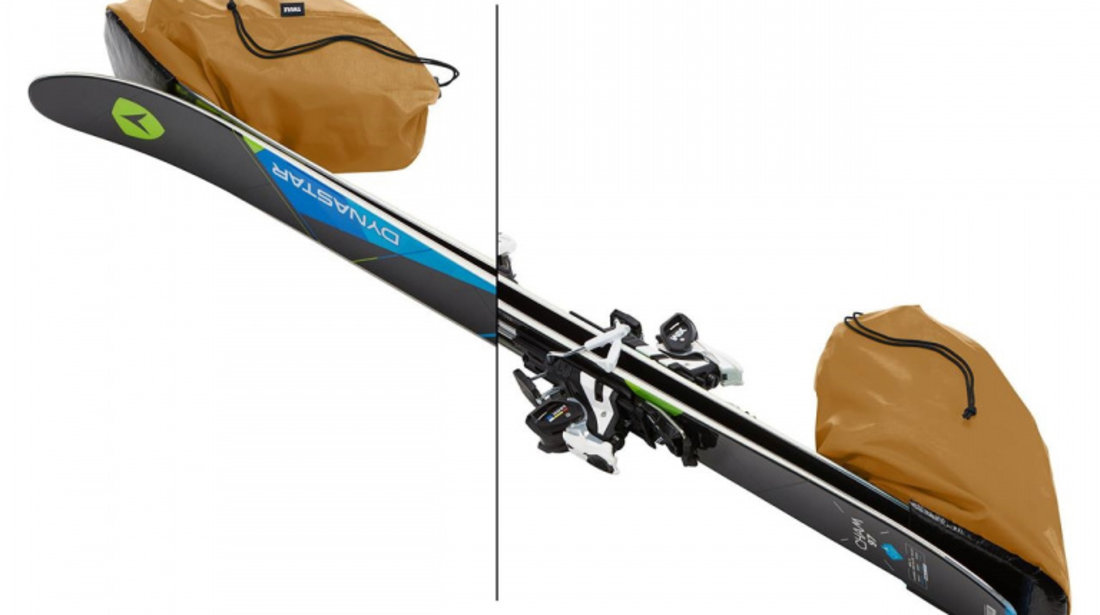 Geanta schi Thule RoundTrip Double Ski Roller 175cm Black