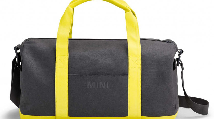 Geanta Sport Oe Mini Duffle Bag Color Block Gri / Galben 80222445673