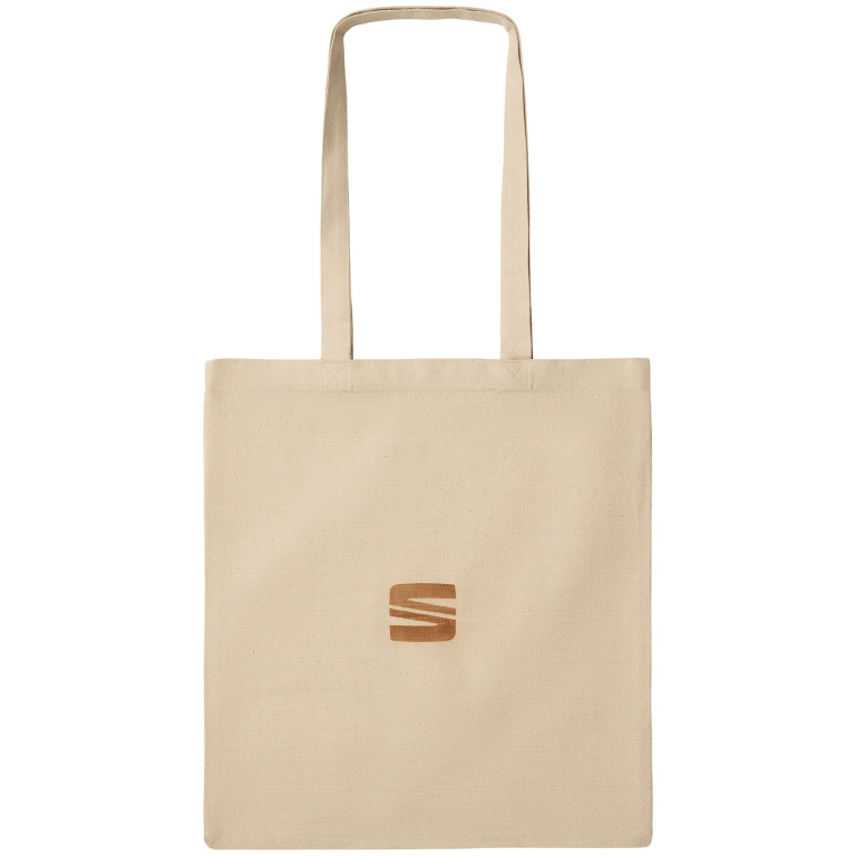 Geanta Totebag Bumbac Bio Oe Seat 36 x 41 cm Bej 6H1087319 KAI