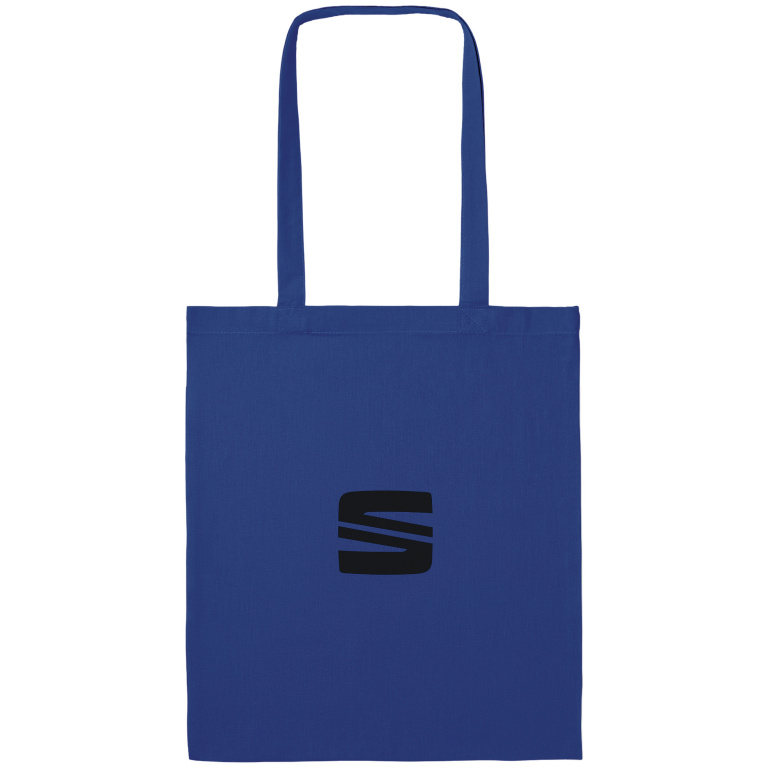 Geanta Totebag Bumbac Oe Seat 36 x 41 cm Albastru 6H1087317 KAJ