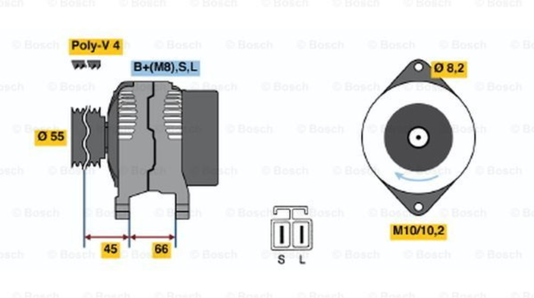 Generator / Alternator (0986040541 BOSCH) MAZDA