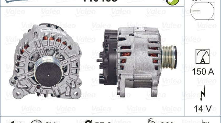 Generator / Alternator (440408 VALEO) AUDI