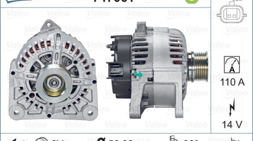 Generator / Alternator (747061 VALEO) RENAULT