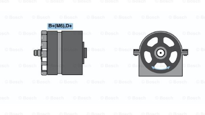 Generator / Alternator (9120080061 BOSCH) VW