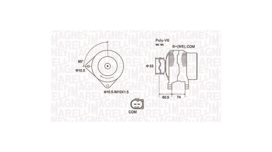 Generator / alternator BMW 6 Cabriolet (E64) 2004-2016 #3 011710891