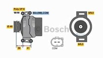 Generator / Alternator BMW X1 (E84) BOSCH 0 986 04...