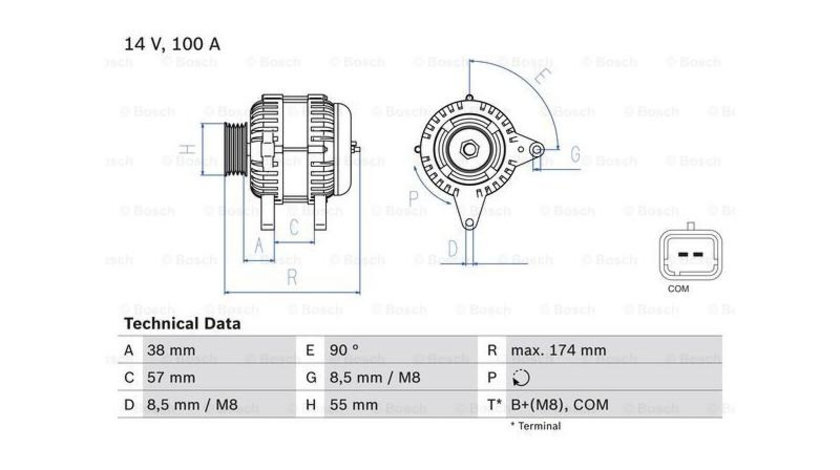 Generator / alternator Dacia LOGAN (LS_) 2004-2016 #2 2542855