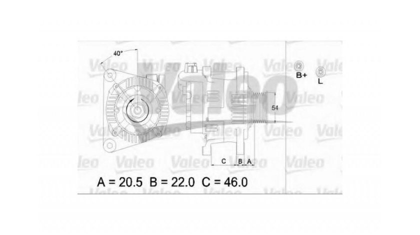 Generator / alternator Fiat DUCATO bus (230) 1994-2002 #2 011675