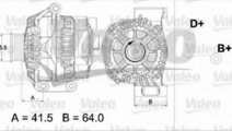 Generator / Alternator FIAT FIORINO Combi (225) (2...
