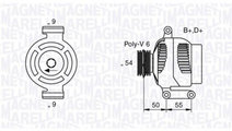 Generator / alternator Fiat IDEA 2003-2016 #2 0633...