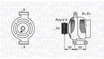 Generator / alternator Fiat PUNTO Van (199) 2008-2...