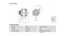 Generator / alternator Honda ACCORD VIII TOURER 20...