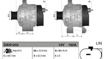 Generator / Alternator JAGUAR XF (CC9) (2008 - 201...