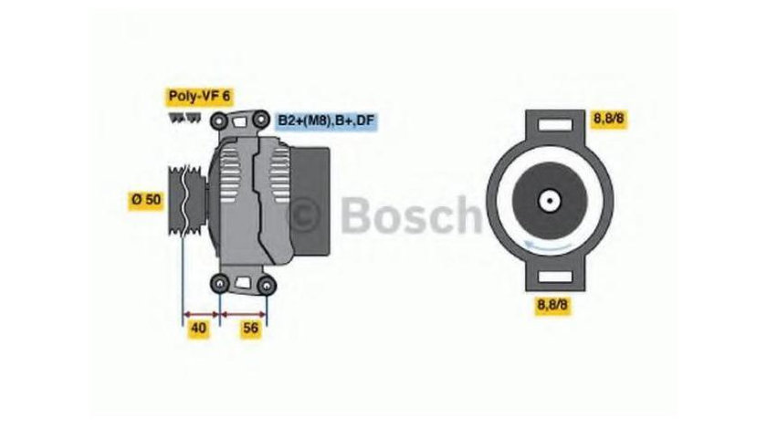 Generator / alternator Jeep GRAND CHEROKEE Mk II (WJ, WG) 1998-2005 #2 0121544802