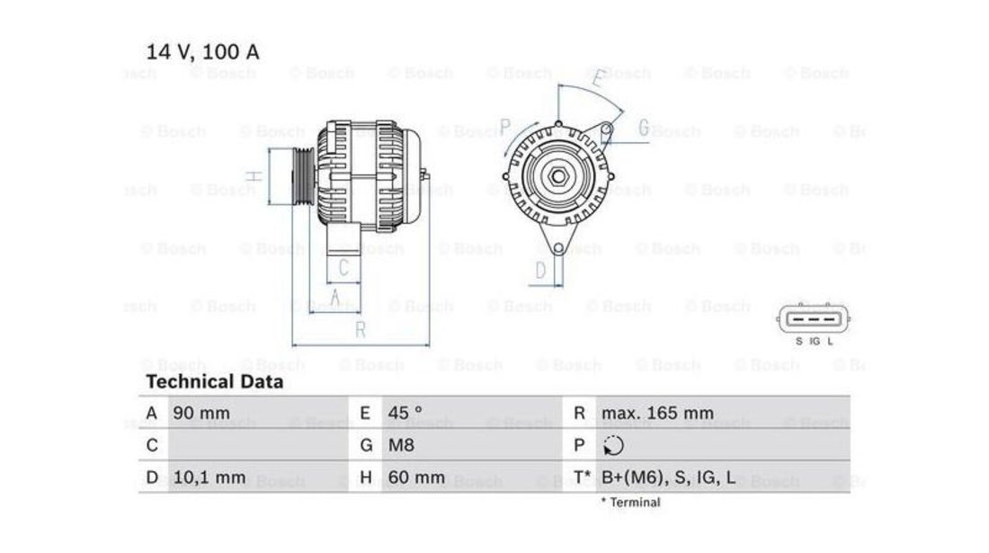Generator / alternator Lexus IS I (JCE1_, GXE1_) 1999-2005 #2 1012117370
