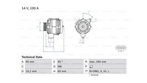 Generator / alternator Lexus IS I (JCE1_, GXE1_) 1...