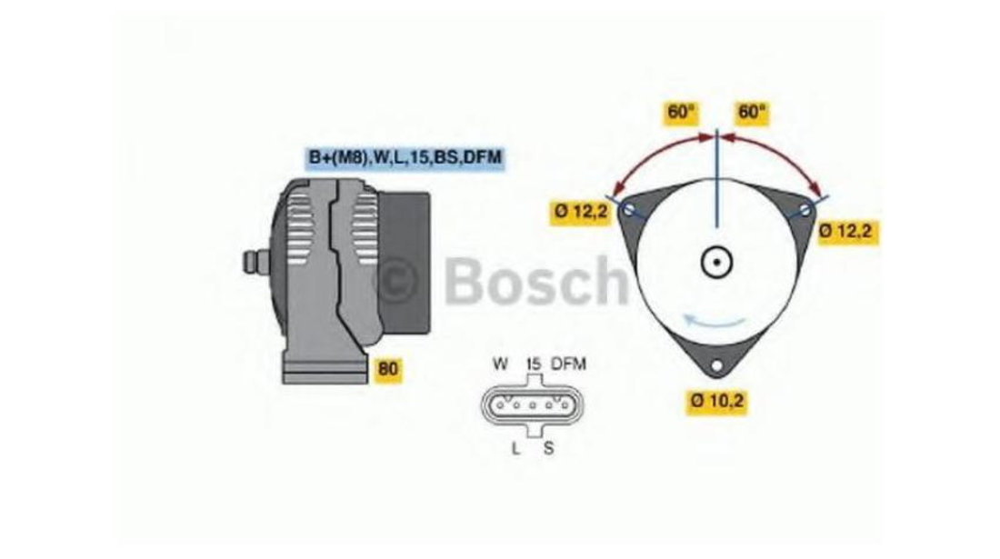 Generator / alternator Mercedes CITARO (O 530) 1998-2016 #2 0124655023