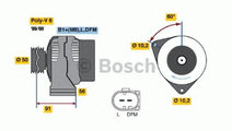 Generator / Alternator MERCEDES S-CLASS (W220) (19...