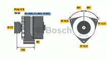 Generator / Alternator MERCEDES VARIO autobasculan...