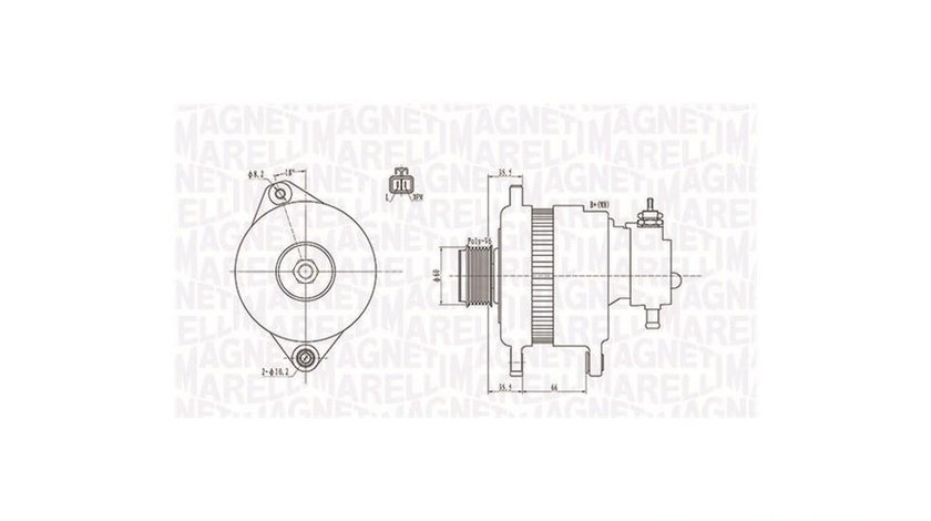 Generator / alternator Opel COMBO Tour 2001-2016 #3 0986048301