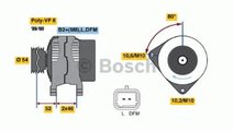 Generator / Alternator PEUGEOT BOXER caroserie (24...