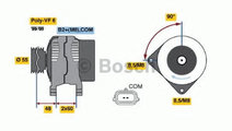 Generator / Alternator RENAULT CLIO II (BB0/1/2, C...