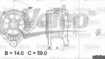 Generator / Alternator RENAULT GRAND SCÉNIC II JM...