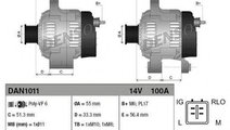 Generator / Alternator TOYOTA AURIS (NRE15, ZZE15,...