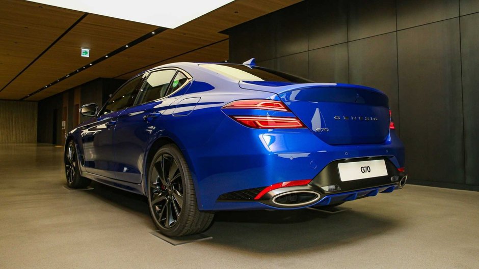 Genesis G70 Facelift - Poze reale