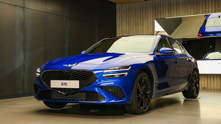 Genesis G70 Facelift - Poze reale