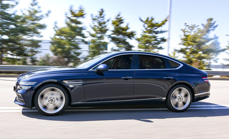 Genesis G80 Facelift - Poze noi