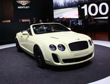 Geneva 2010: Bentley Continental Supersports Cabrio face topless la Geneva